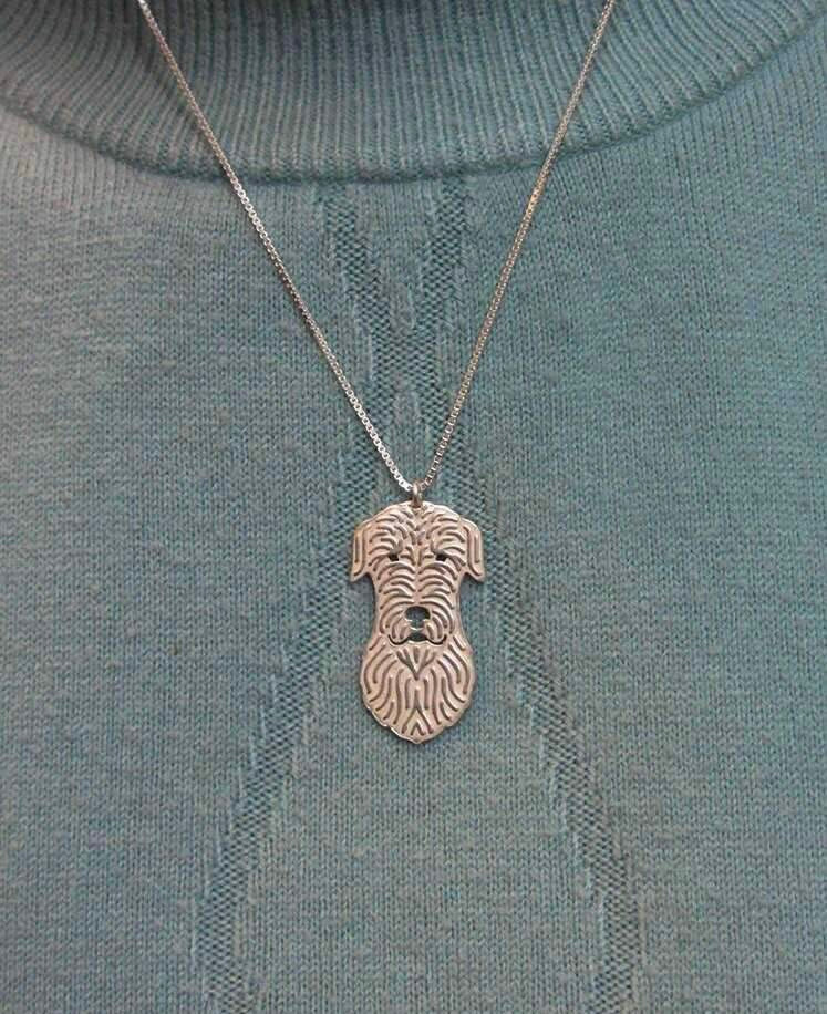 New Cute Tiny Wolfhound Necklace!
