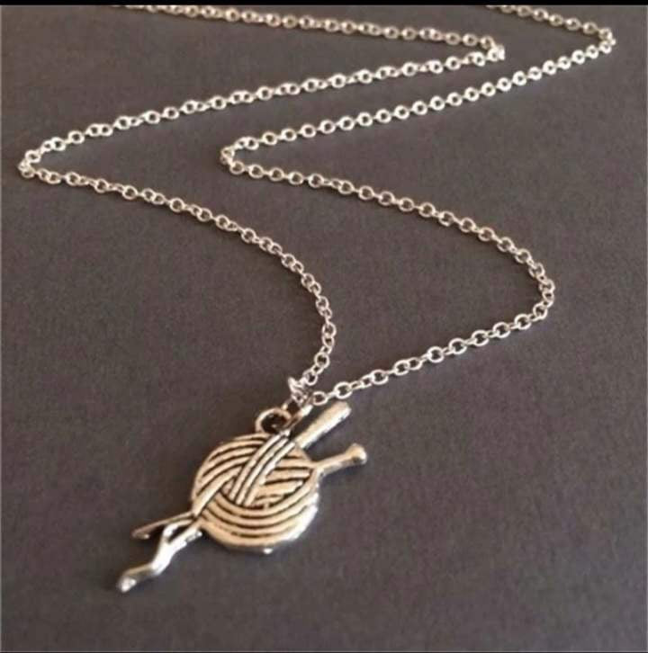 New Cute Tiny Knitting Necklace!