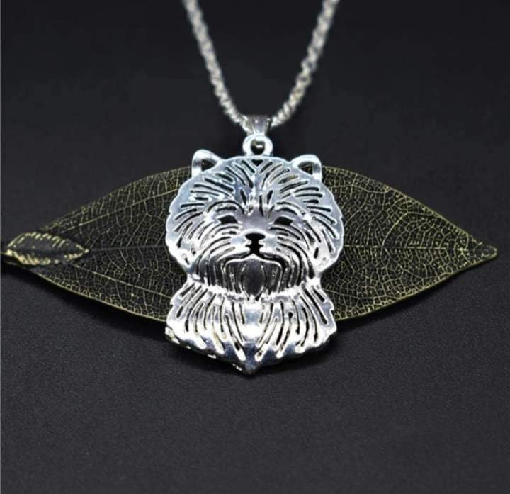 New Cute Tiny Cairn Terrier Necklace!