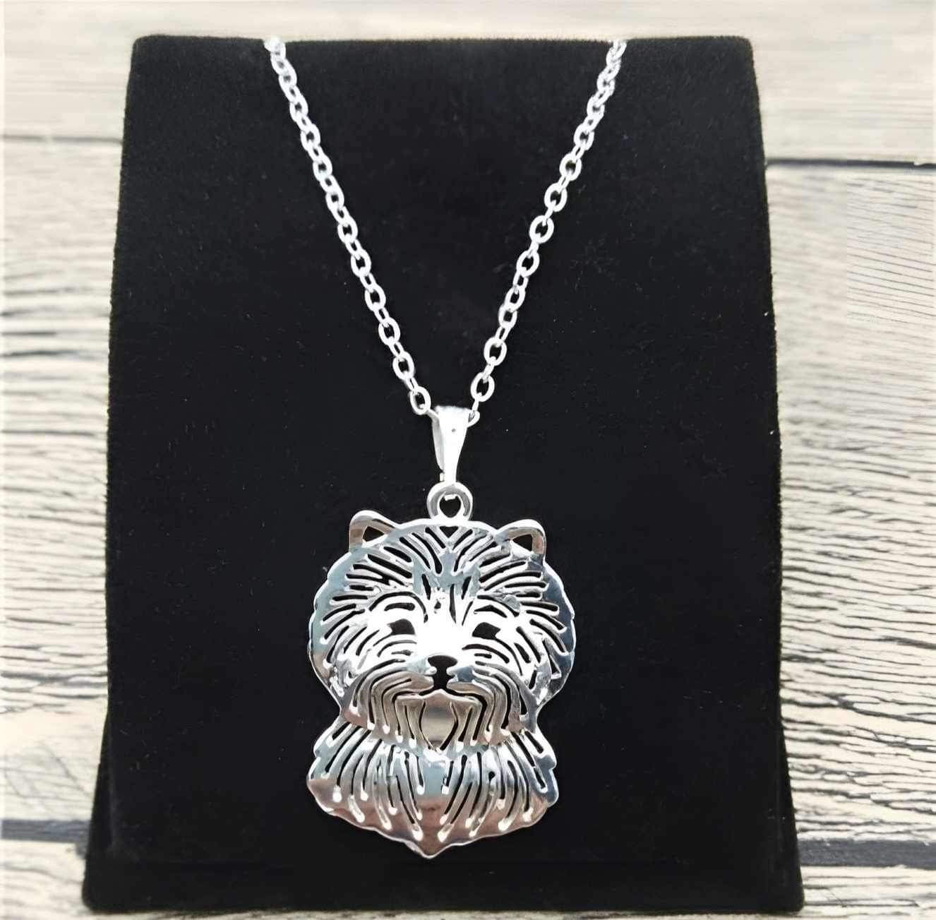 New Cute Tiny Cairn Terrier Necklace!