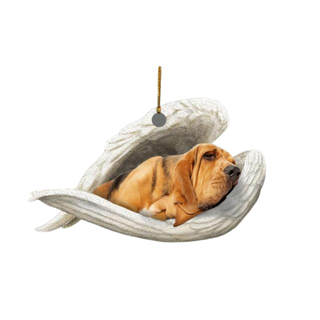 Bloodhound angel Ornament
