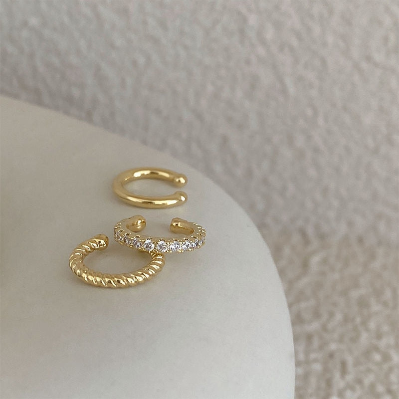 Women Unisex Minimalist Fashion Cartilage Hoop Earrings