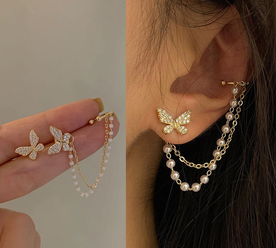 Women Unisex Minimalist Fashion Cartilage Hoop Earrings