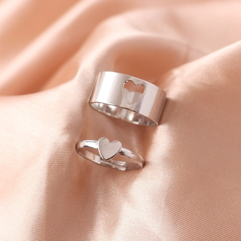 Silver Color Butterfly Rings For Women