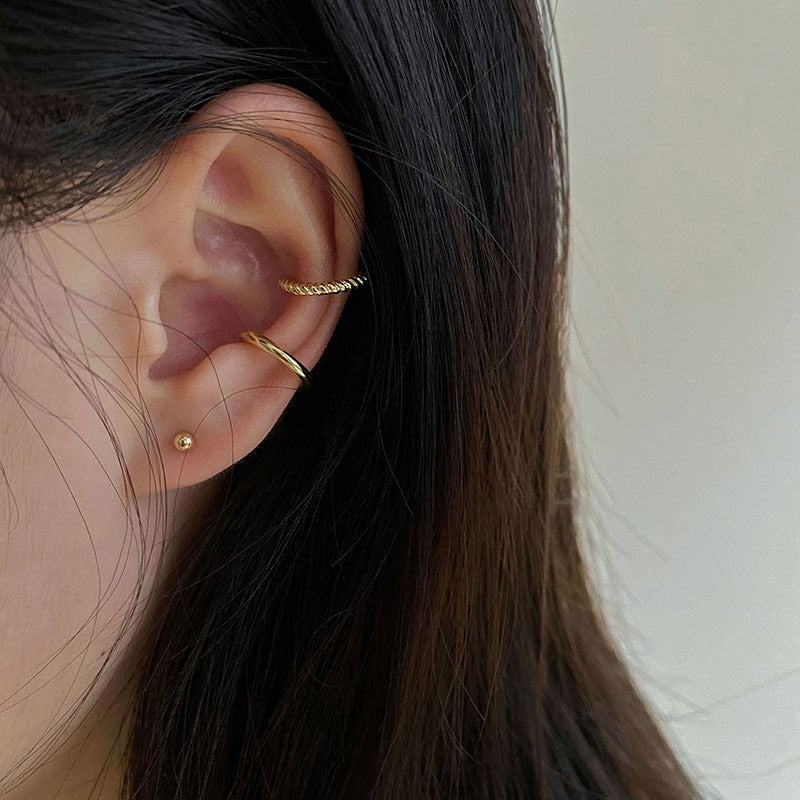 Women Unisex Minimalist Fashion Cartilage Hoop Earrings