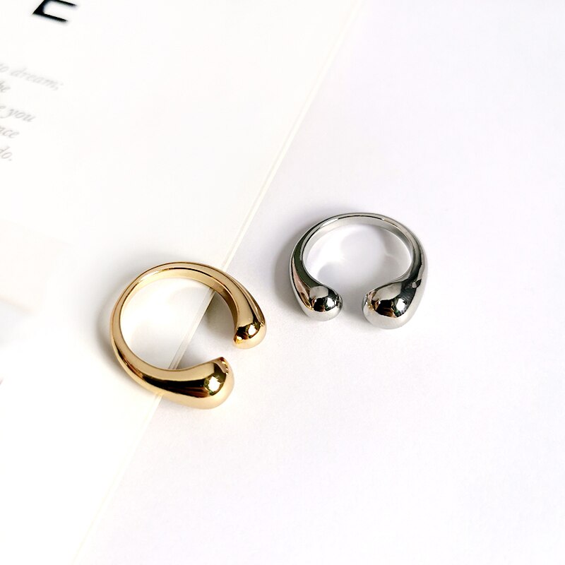 Asymmetric Double Circle Geometric Rings