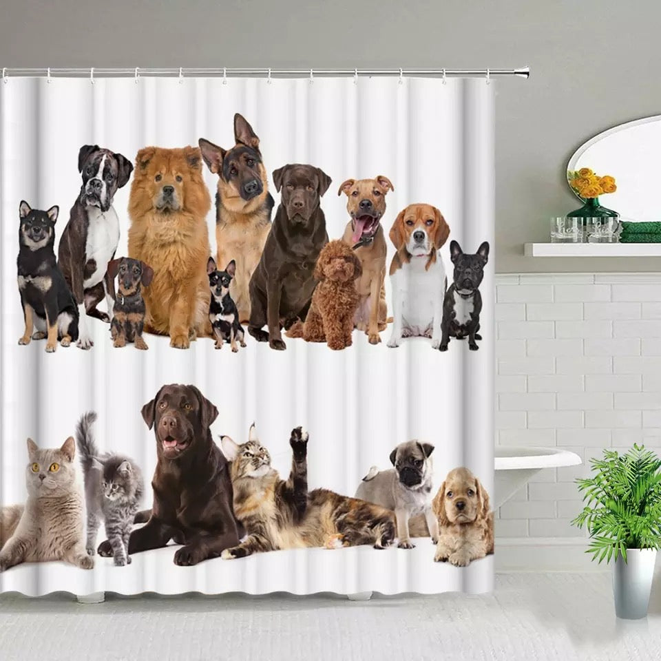 New Pet Curtain Shower