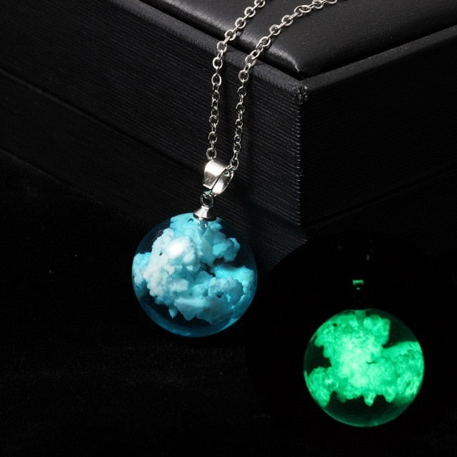 Chic Transparent Resin Rould Ball Moon - Magicalplatform