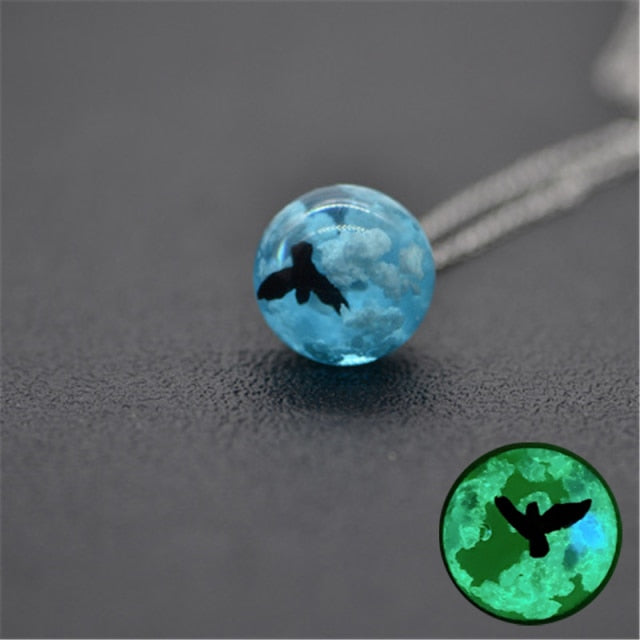 Chic Transparent Resin Rould Ball Moon - Magicalplatform