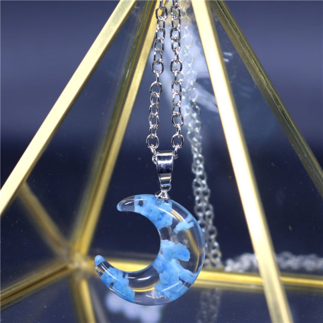 Chic Transparent Resin Rould Ball Moon - Magicalplatform