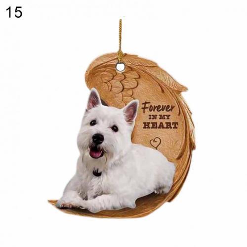 Forever in my heart Westie ornament