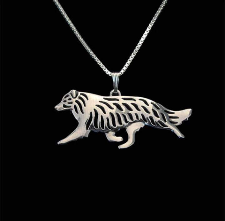 New Cute Border Collie Necklace !