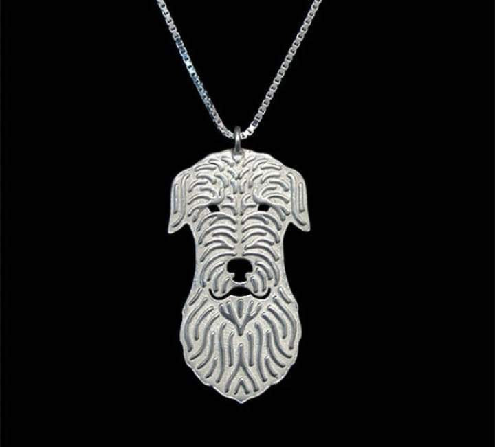 New Cute Tiny Wolfhound Necklace!