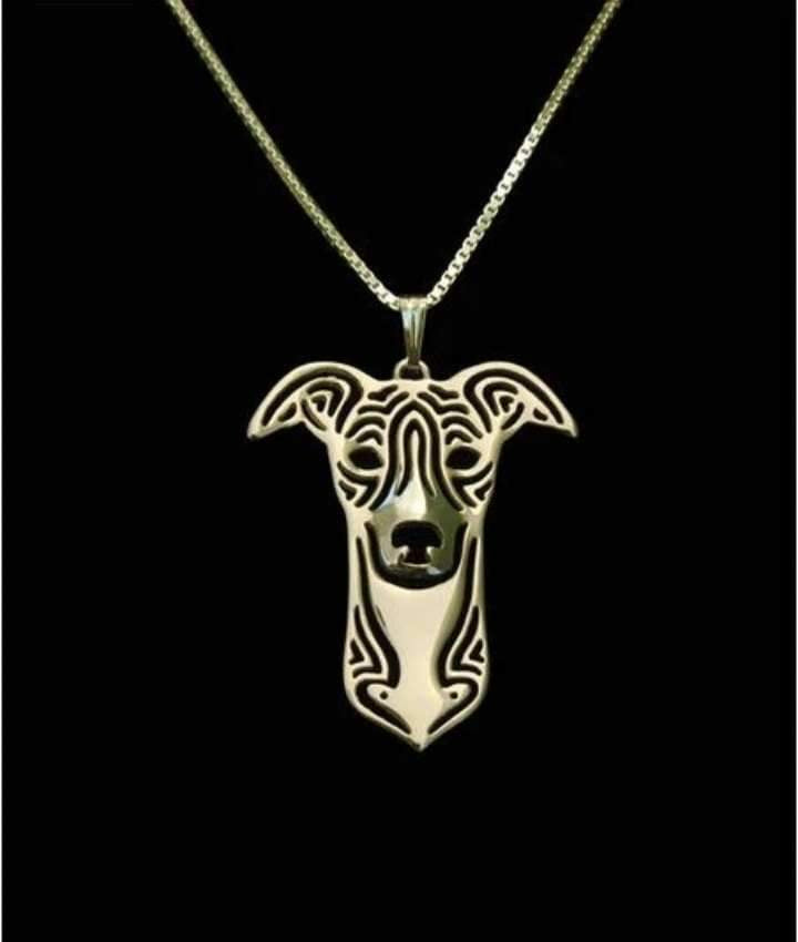 New Cute Tiny Greyhound Necklace!
