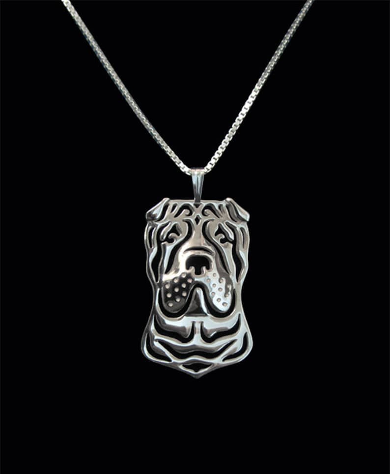 New Cute Shar Pei Necklace!