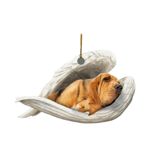 Bloodhound angel Ornament