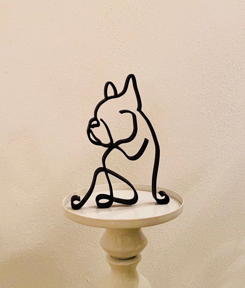 French bulldog Minimalist Sculpture
