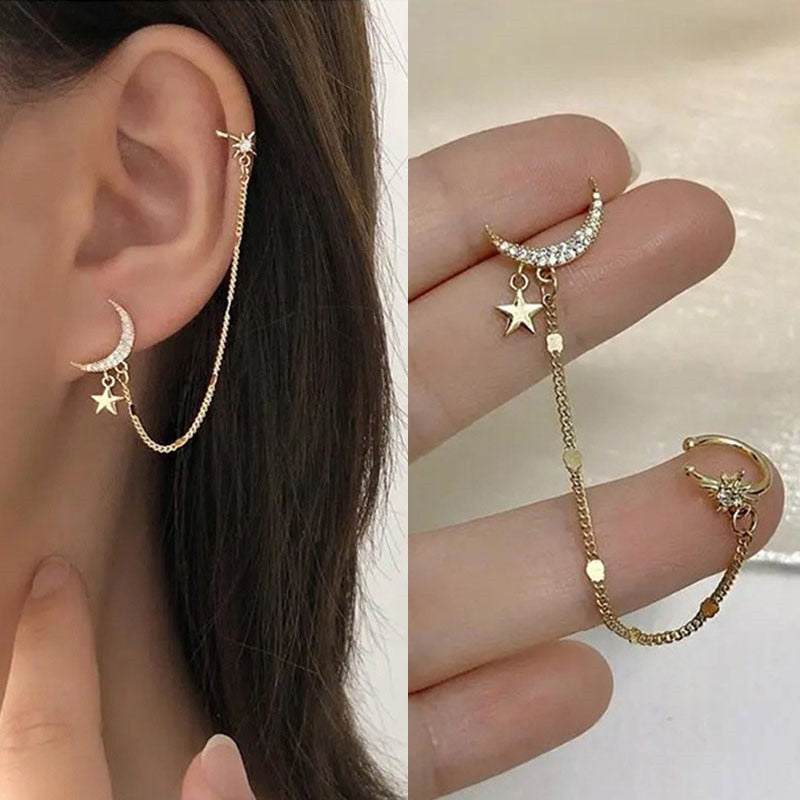 Women Unisex Minimalist Fashion Cartilage Hoop Earrings