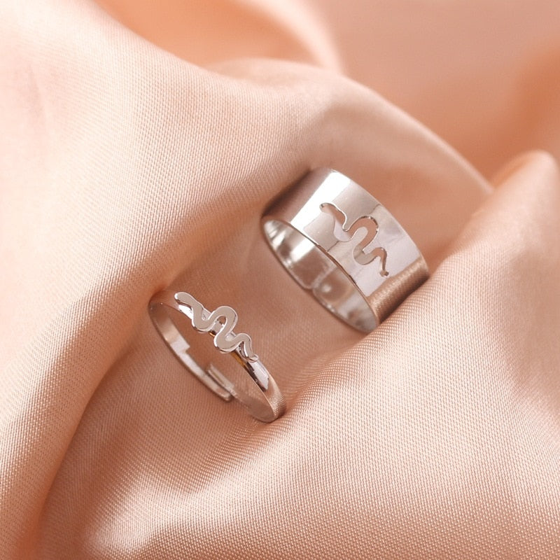 Silver Color Butterfly Rings For Women
