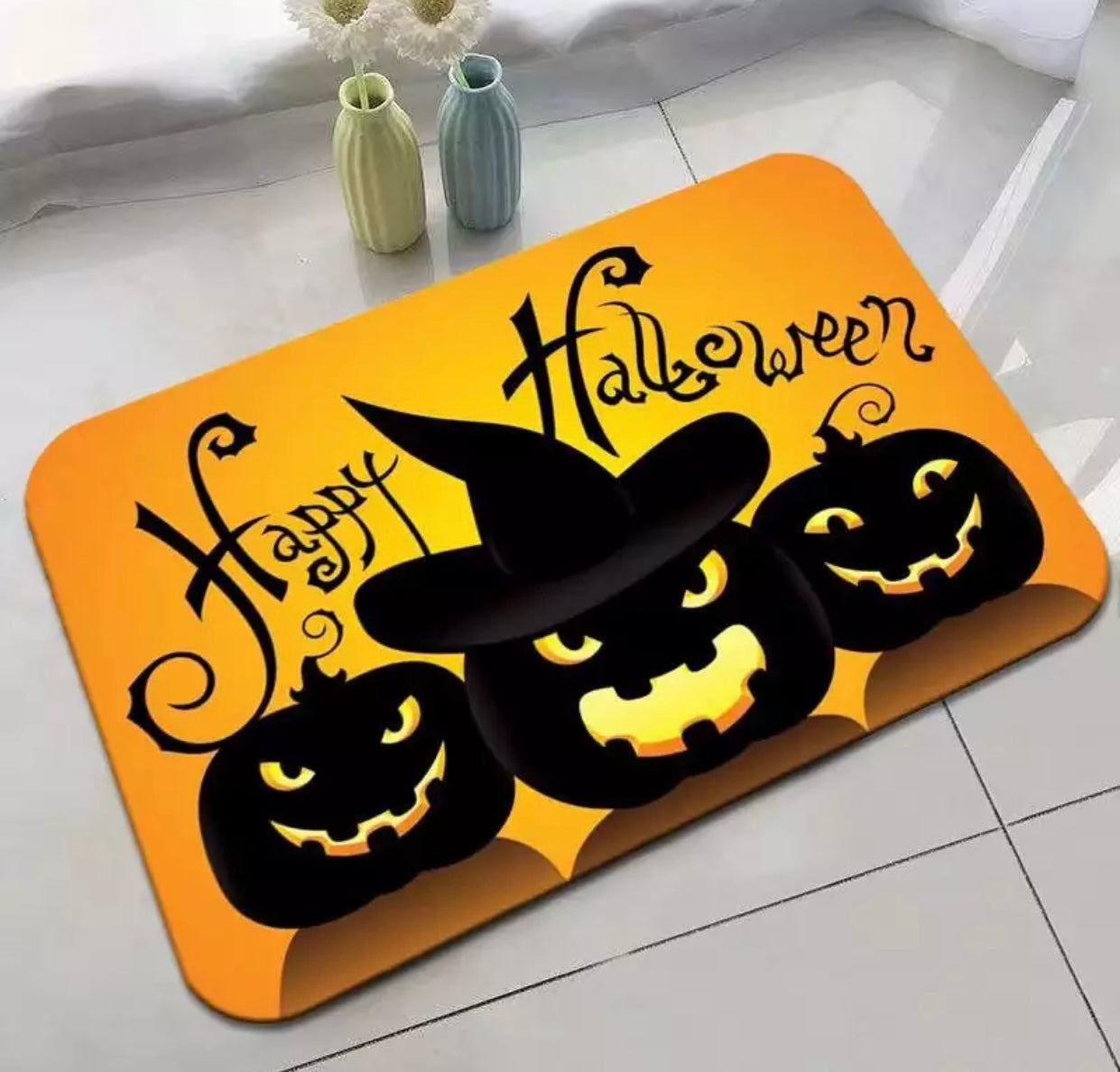 New Cute Halloween Doormat !