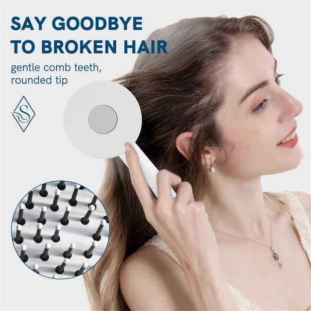 New Self Care hair Cleaning PushBrush
