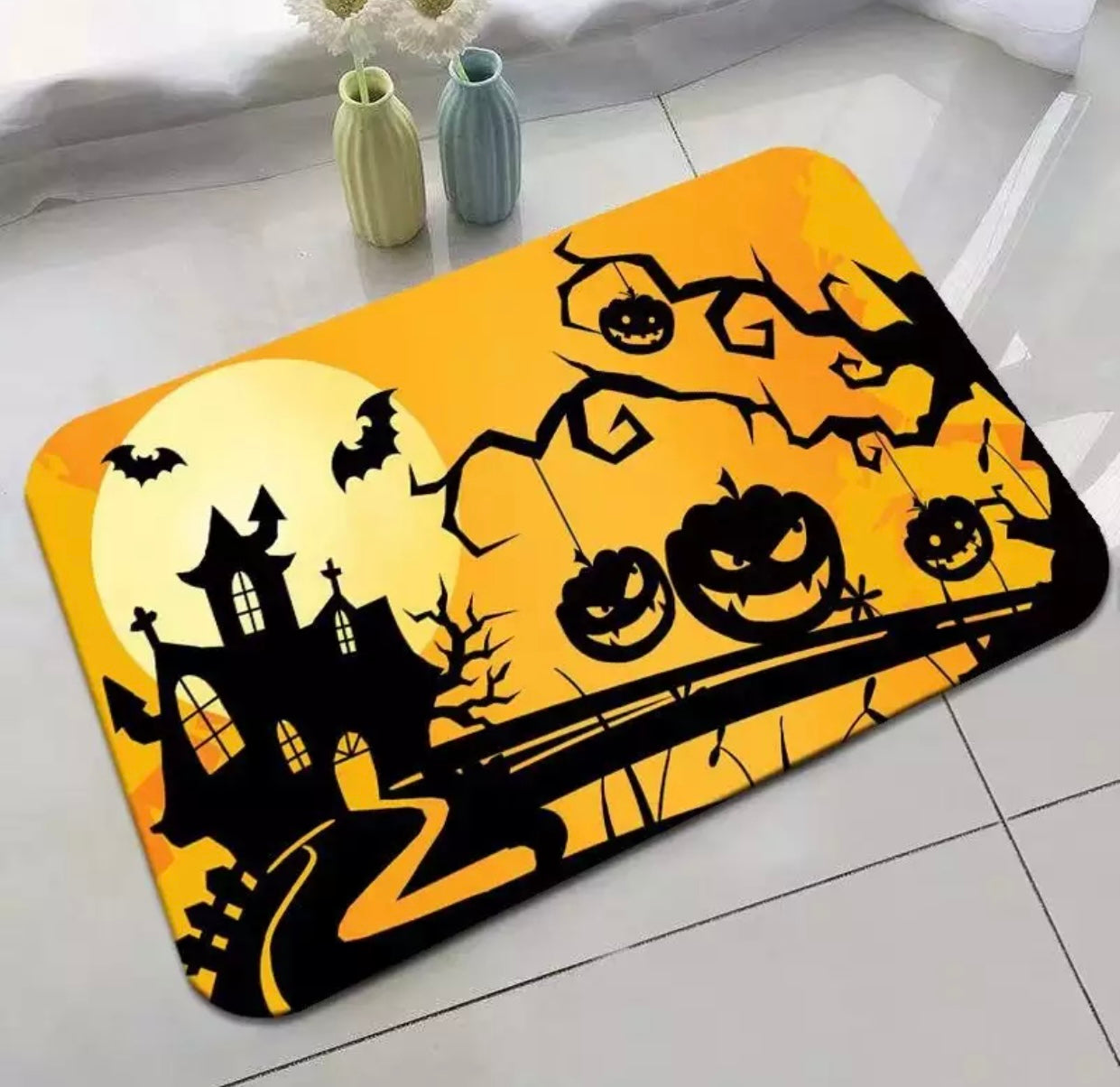 New Cute Halloween Doormat !