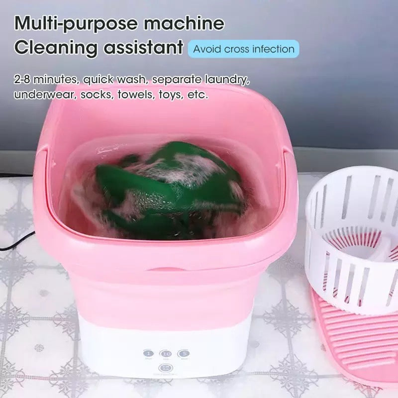 New Washing Machine For Clothes Portable with Drying Centrifuge !