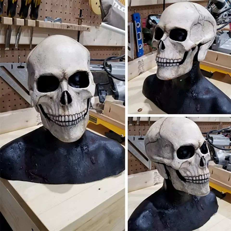 (🔥Early Halloween Promotions-40% OFF) Full Head Skull mask