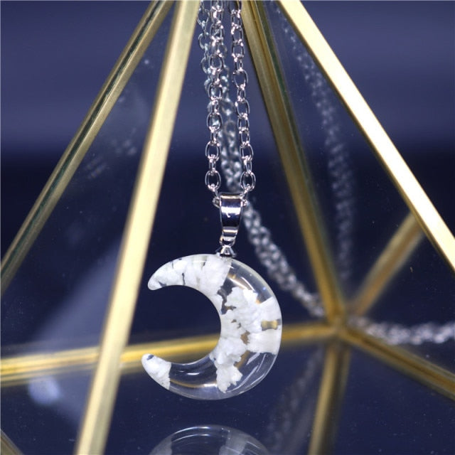 Chic Transparent Resin Rould Ball Moon - Magicalplatform 