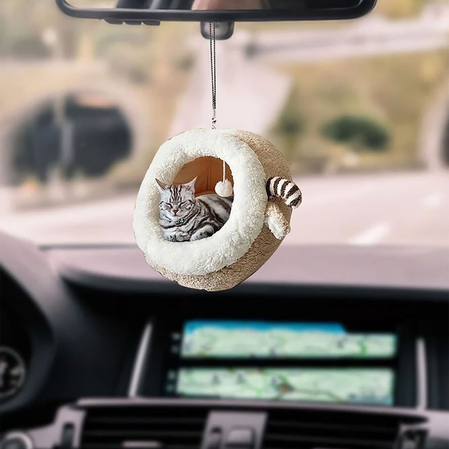 Cat Creative Ornament Keychain