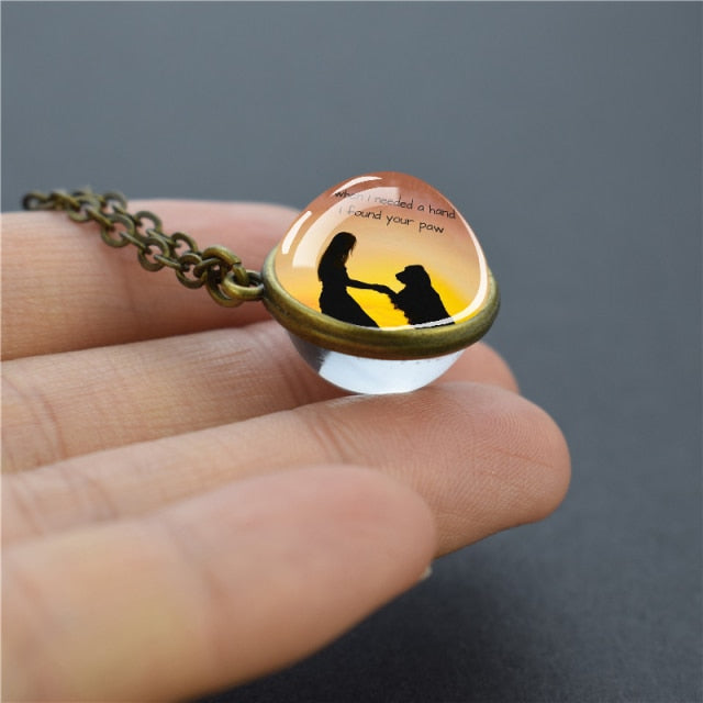 Crystal Sphere Pet Dog Jewelry - Magicalplatform 