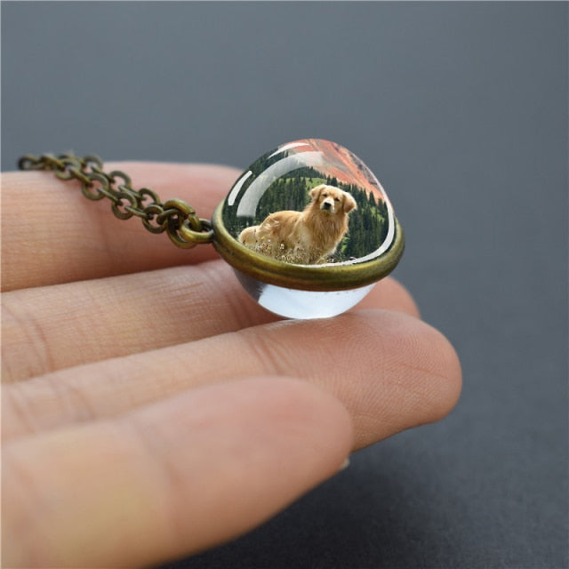 Crystal Sphere Pet Dog Jewelry - Magicalplatform 